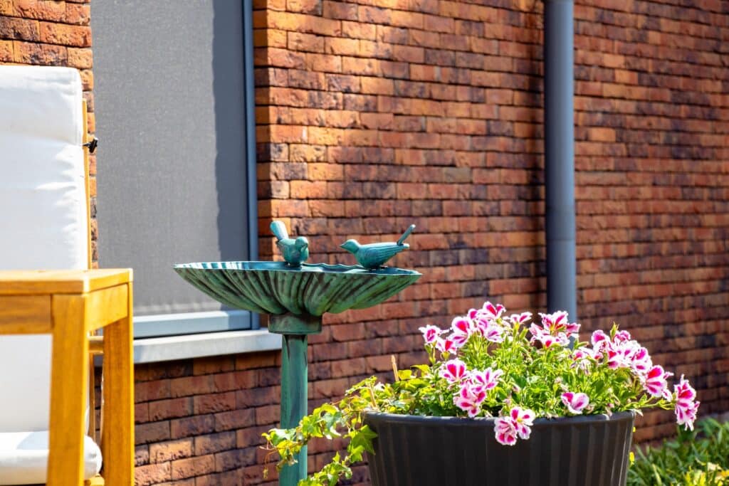 Exterieur in Residentie Moretus, Berchem
