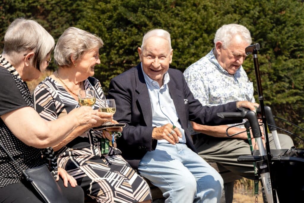 Exterieur in Residentie Moretus, Berchem