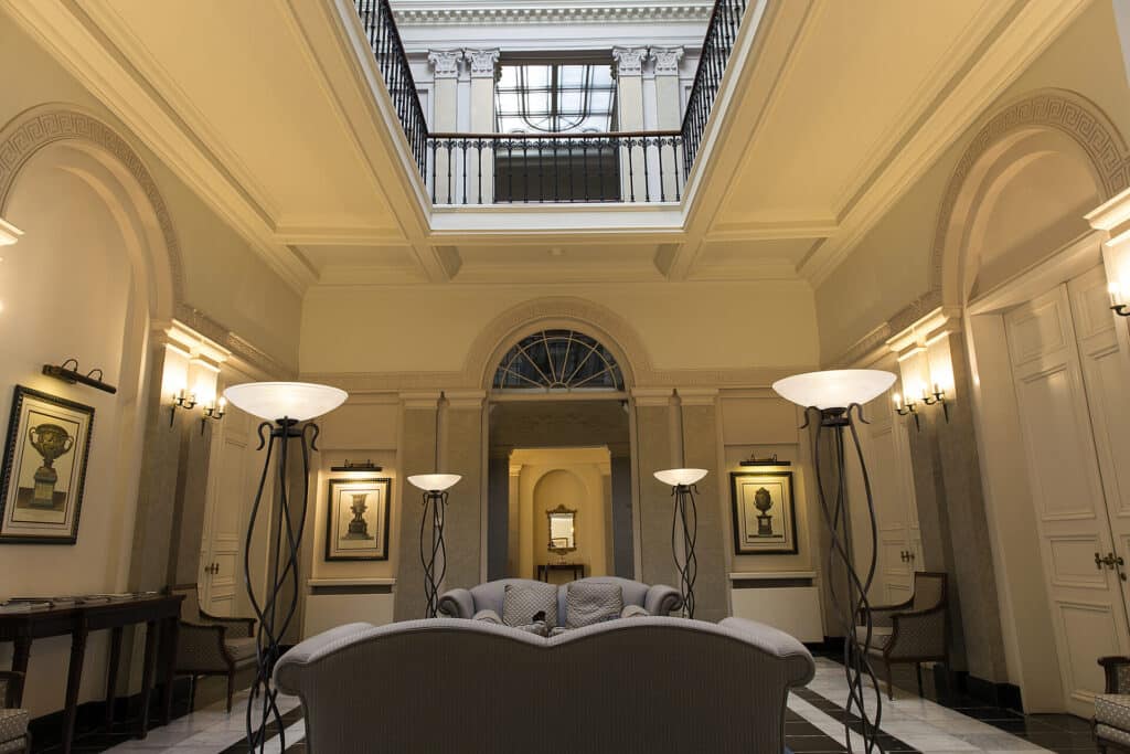 Interieur in Ten Eeckhoute, Brugge